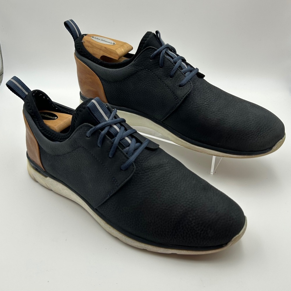 Johnston & Murphy XC4 Sneaker‎ Mens 12M Navy Leather Waterproof Comfort Business
